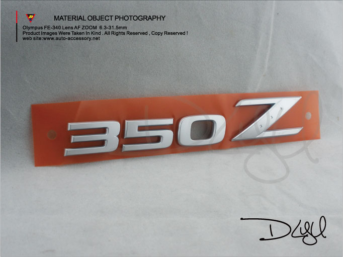 <b>350z letter for nissan car</b>