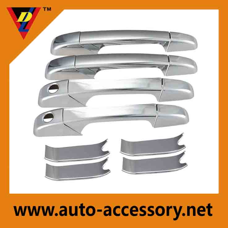 Chrome door handle cover chevy 