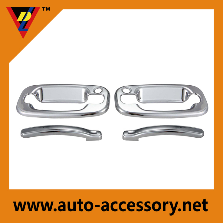 Chrome door handle cover chevy 