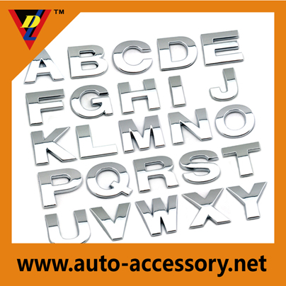 custom car letters badges 25mm for Volkswagen