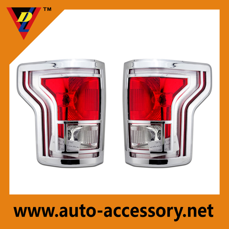Chrome tail light cover for Ford parts F150 2015