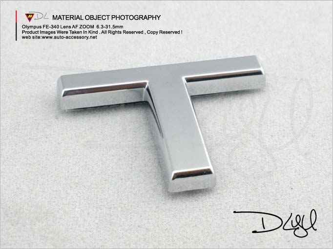 car badges T DL-LOGO580