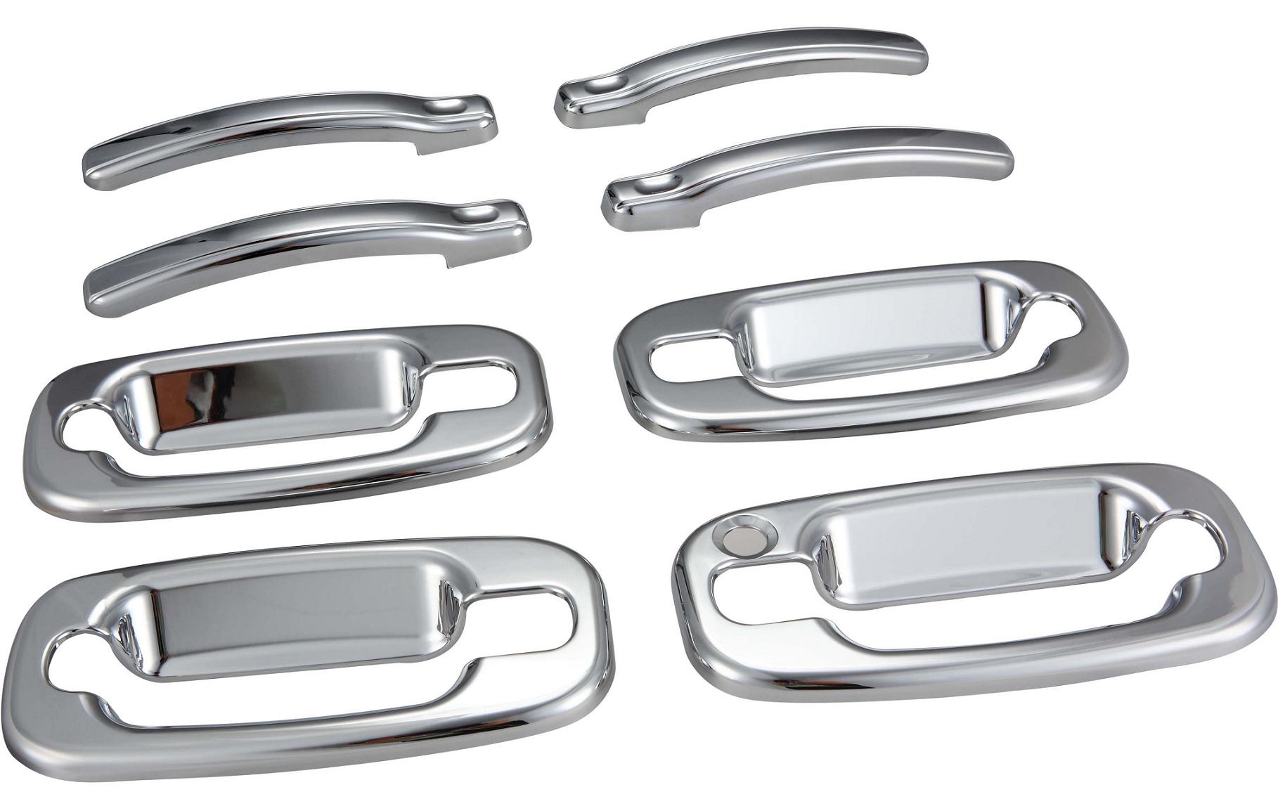 Plastic material chrome door handle trim